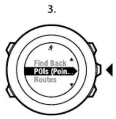 SUUNTO Ambit 2.5 - Navigation pendant un exercice - 3