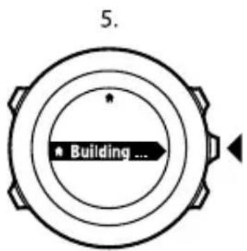 SUUNTO Ambit 2.5 - Navigation vers un point d'intérêt (POI) - 6