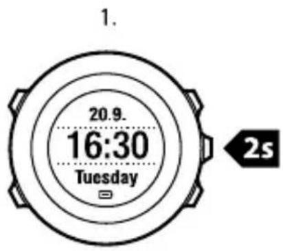 SUUNTO Ambit 2.5 - Utilisation de la synchronisation GPS - 1