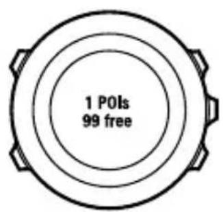 SUUNTO Ambit 2.5 - Suppression d'un point d'intérêt (POI) - 4
