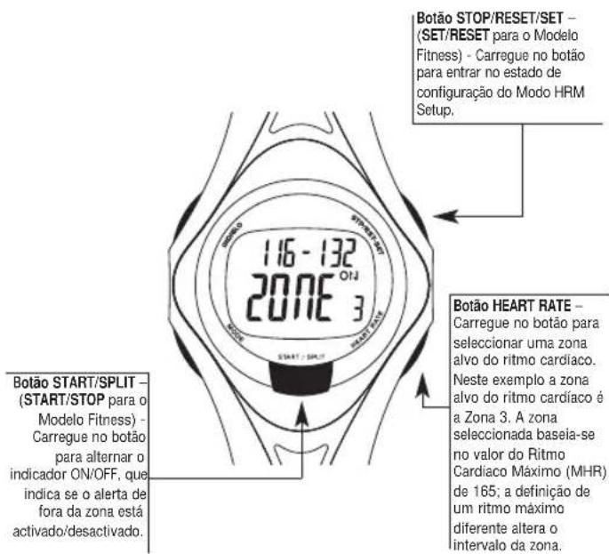 TIMEX W177M586 - Zonas Alvo para a Manutenção da Forma Física - 1