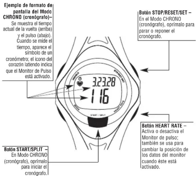 TIMEX W177M586 - Uso del Cronografo - 1