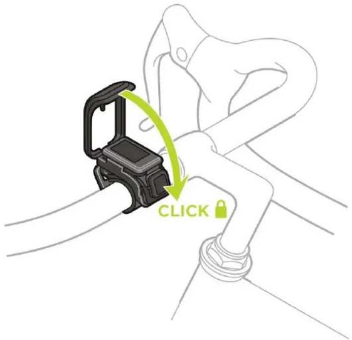 TOMTOM Spark 2 - Utiliser la fixation pour vélo - 6