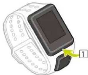 TOMTOM Spark 2 - Retirer le montreud bracelet - 1