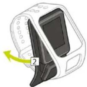 TOMTOM Spark 2 - Retirer le montreud bracelet - 2