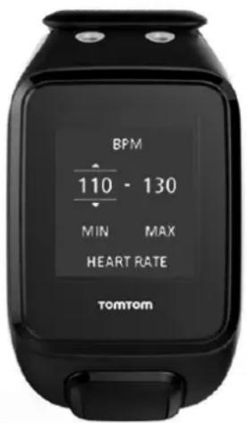 TOMTOM Runner 3 - Einrichten einer Zone für Herzfrequenz und Tempo - 1