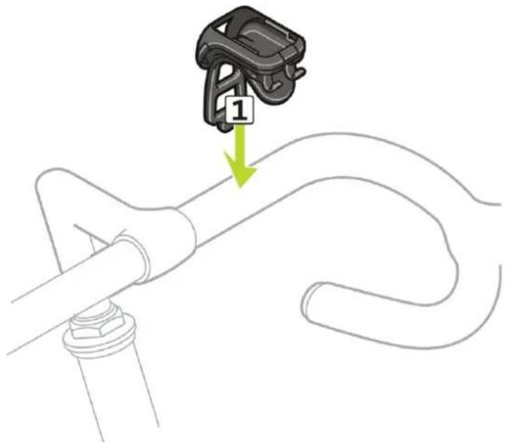TOMTOM Runner 3 - Fahrradhalterung verwenden - 2