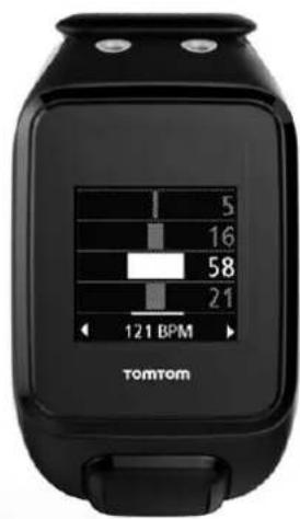 TOMTOM Runner 3 - Monitoring progress in a heart rate zone - 2