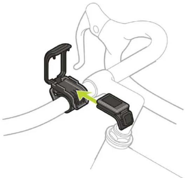 TOMTOM Runner 3 - Using the bike mount - 5