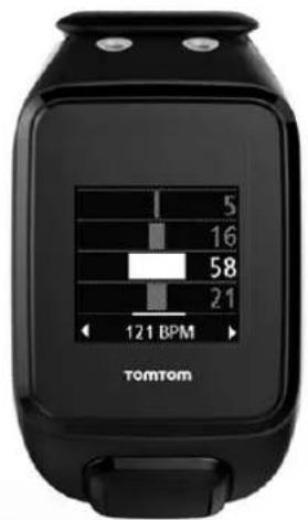 TOMTOM Runner 3 - Suivre la progression dans une zone de fréquence cardiaque - 2