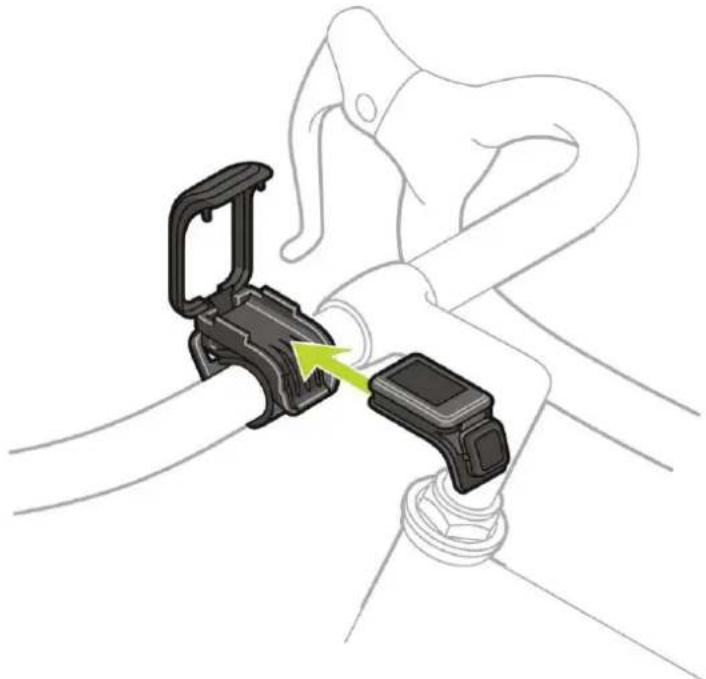 TOMTOM Runner 3 - Fahrradhalterung verwenden - 5