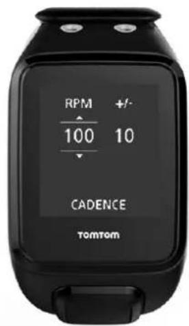 TOMTOM Runner 3 - Définir une zone pour la vitesse et la cadence - 1