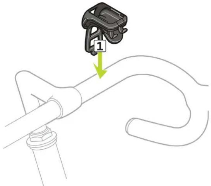 TOMTOM Runner 3 - Utiliser la fixation pour vélo - 2