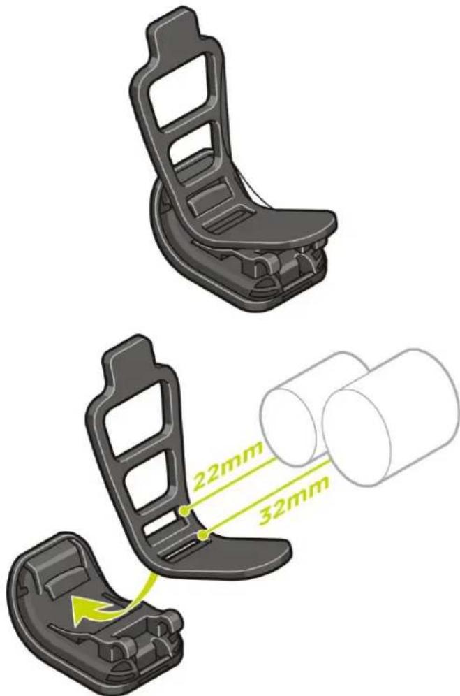 TOMTOM Runner 3 - Using the bike mount - 1