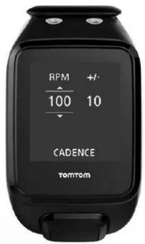 TOMTOM Runner 3 - Setting a zone for Speed and Cadence - 1