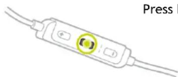 TOMTOM Runner 3 - Using the headset controls - 1