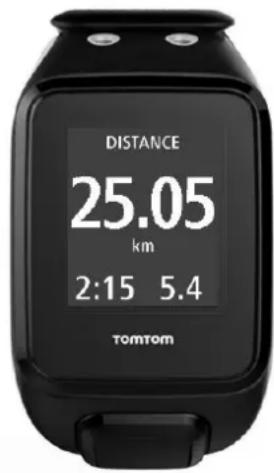 TOMTOM Runner 3 - Sekundäre Messgroßen einstellen - 1