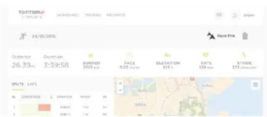 TOMTOM Runner 3 - Course - 1