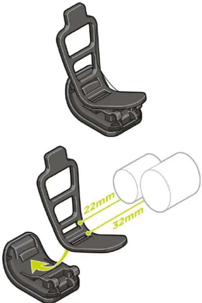 TOMTOM Runner 3 - Fahrradhalterung verwenden - 1