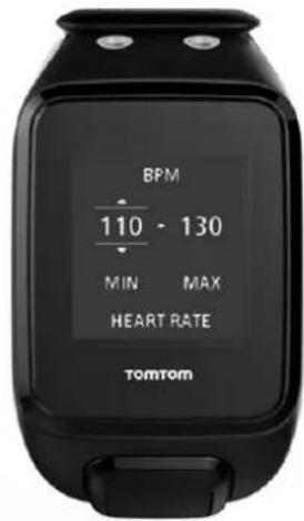 TOMTOM Runner 3 - Setting a zone for Heart and Pace - 1