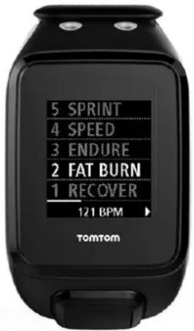 TOMTOM Runner 3 - Suivre la progression dans une zone de fréquence cardiaque - 1