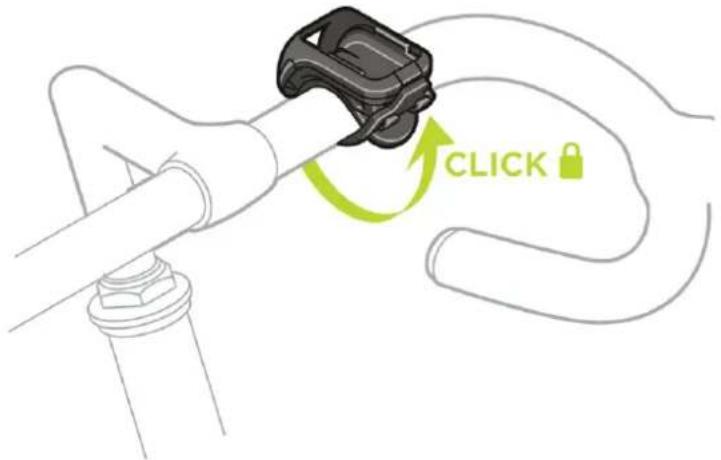 TOMTOM Runner 3 - Utiliser la fixation pour vélo - 3