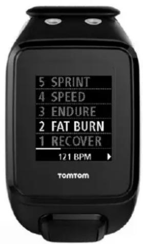 TOMTOM Runner 3 - Fortschnitt in einem Herzfrequenzbereich nachverfolgen - 1