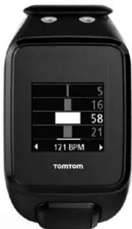 TOMTOM Runner 3 - Fortschnitt in einem Herzfrequenzbereich nachverfolgen - 2