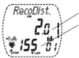 POLAR S725 - Phase de récapération de l'intervalle - 3