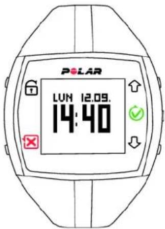 POLAR Move - Fonctions des boutons - 1