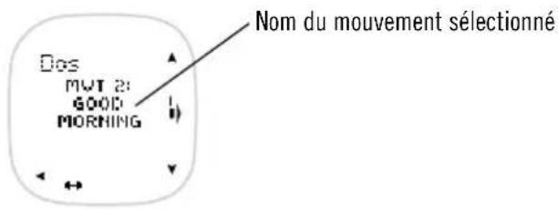 POLAR F55 - Ajouter un mouvement - 2
