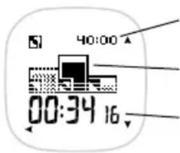 POLAR F55 - Zones de fréquence cardiaque - 1