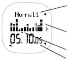 POLAR F55 - FICHIER QUOTIDIEN - 2