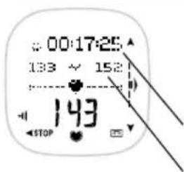 POLAR F55 - Vérifier les données d'exercice - 3