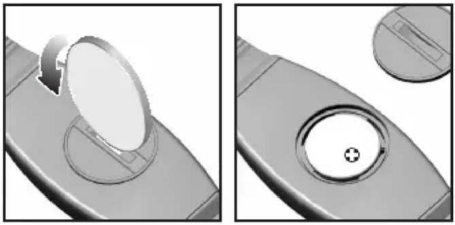 OREGON SCIENTIFIC SE233 - Pour remplacer la pile de la montre: - 2