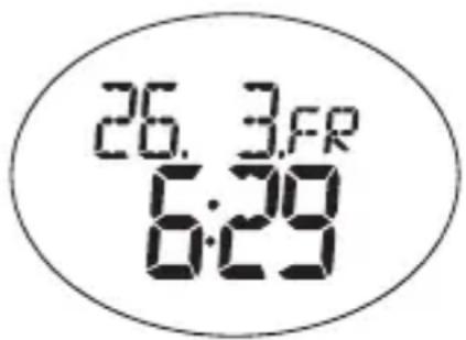 OREGON SCIENTIFIC SE233 - UTILIZACIÓN DEL RELOJ - 1