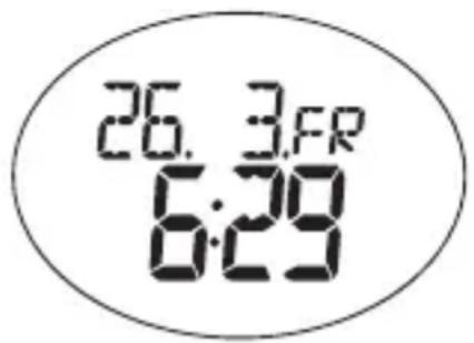 OREGON SCIENTIFIC SE233 - Pour la régler: - 1