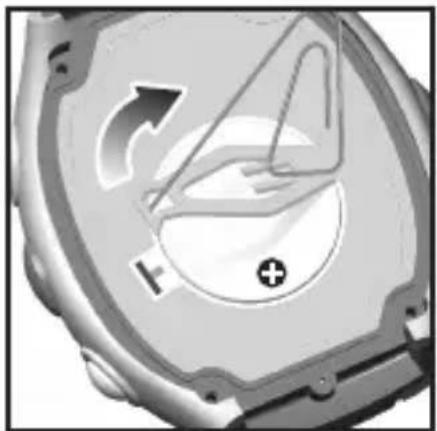 OREGON SCIENTIFIC SE232 - To replace the watch battery: - 4