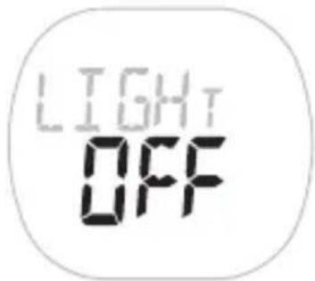 OREGON SCIENTIFIC SE232 - SETTING THE KEYPAD TONE / LIGHT MODE - 2