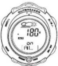 OREGON SCIENTIFIC TS1X0 - RÉGLER L'ALARME D'ALTITUDE - 1