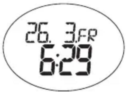 OREGON SCIENTIFIC SE212 - EINSATZ DER UHR - 1