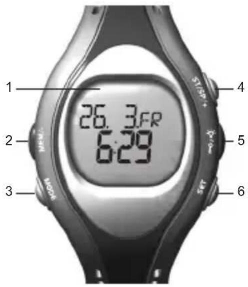 OREGON SCIENTIFIC SE211 - WATCH - 1