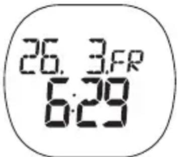 OREGON SCIENTIFIC SE211 - MODE HEURE ACTUELLE - 1