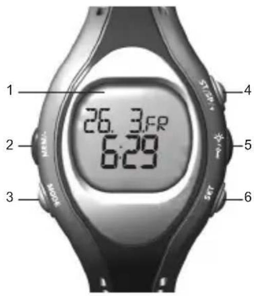 OREGON SCIENTIFIC SE211 - MONTRE - 1