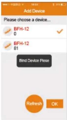 DENVER BFH12 - Appaier l'appareil - 1