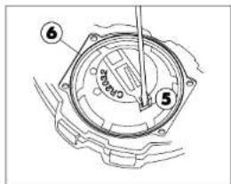 CRIVIT 1LD4086 IAN 270679 - Replacing the watch battery - 2