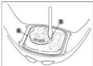 CRIVIT 1LD4487 IAN 277654 - De batterij van het hartfrequentiemeter verrangen - 3