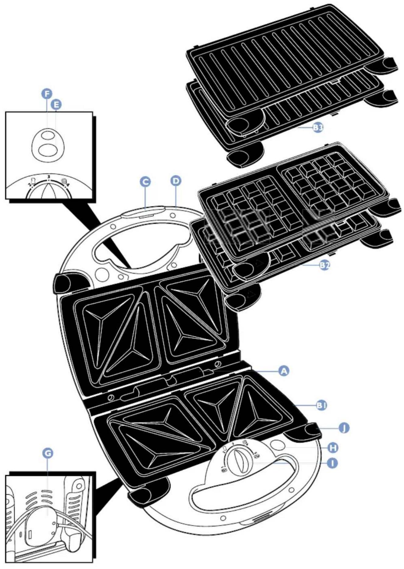 PHILIPS Cucina HD2423 - 2