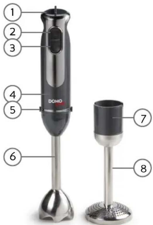 DOMO DO9069C - ÉLÉMENTS - 1