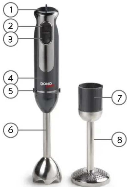 DOMO DO9069C - ONDERDELEN - 1